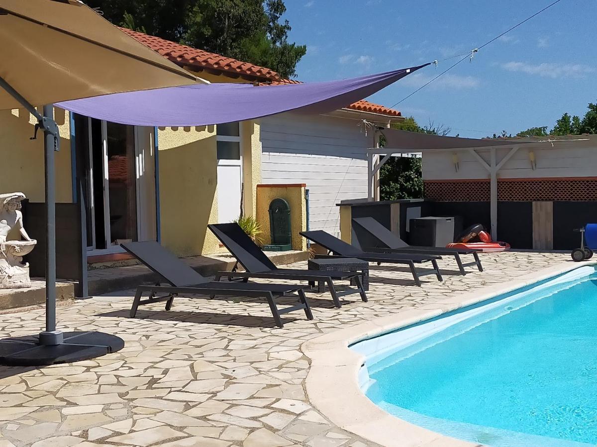 Gite Climatise L'Oisellerie Castelnou Exterior foto